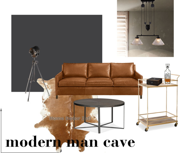 Home Inspiration: Modern Mancave