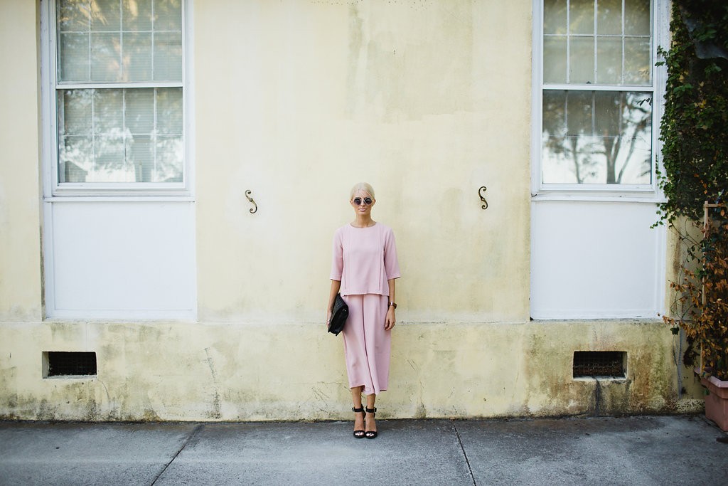 Chicwish Rouge Pink Set // Charleston Fashion Blogger Dannon, Like The Yogurt