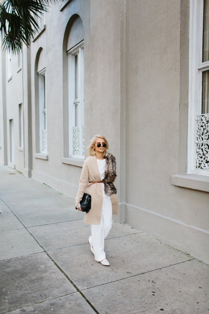 NYFW: Trousers + Faux Furs SS16 AW16 Street Style // Charleston Fashion Blogger Dannon Like The Yogurt