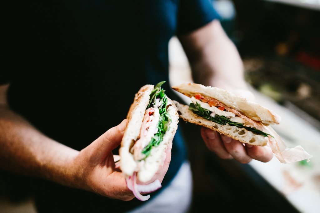 Circe’s Grotto Charleston South Carolina sandwich shop panini // Charleston Fashion Blogger Dannon Like The Yogurt 