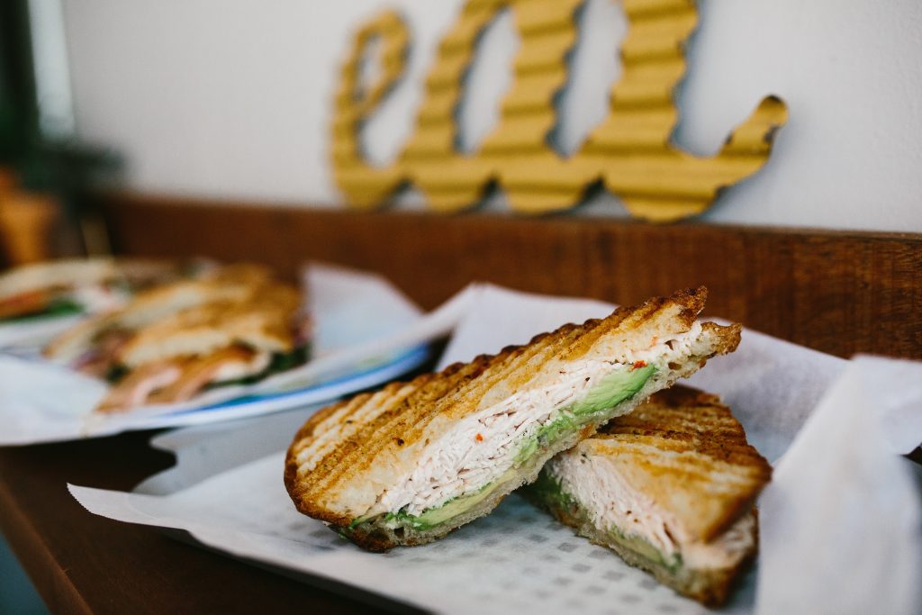 Circe’s Grotto Charleston South Carolina sandwich shop panini // Charleston Fashion Blogger Dannon Like The Yogurt 