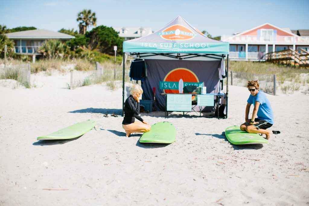 Isla Surf School surfing lessons folly beach, sc // Charleston Fashion Blogger Dannon K. Collard Like The Yogurt