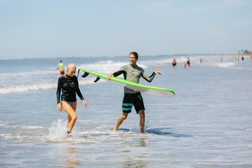 Isla Surf School surfing lessons folly beach, sc // Charleston Fashion Blogger Dannon K. Collard Like The Yogurt