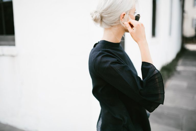 Monki Frill Sleeve Blouse Black Asos Summer Street Style 2016 White distressed boyfriend jeans J. Brand // Charleston Fashion Blogger Dannon Like The Yogurt