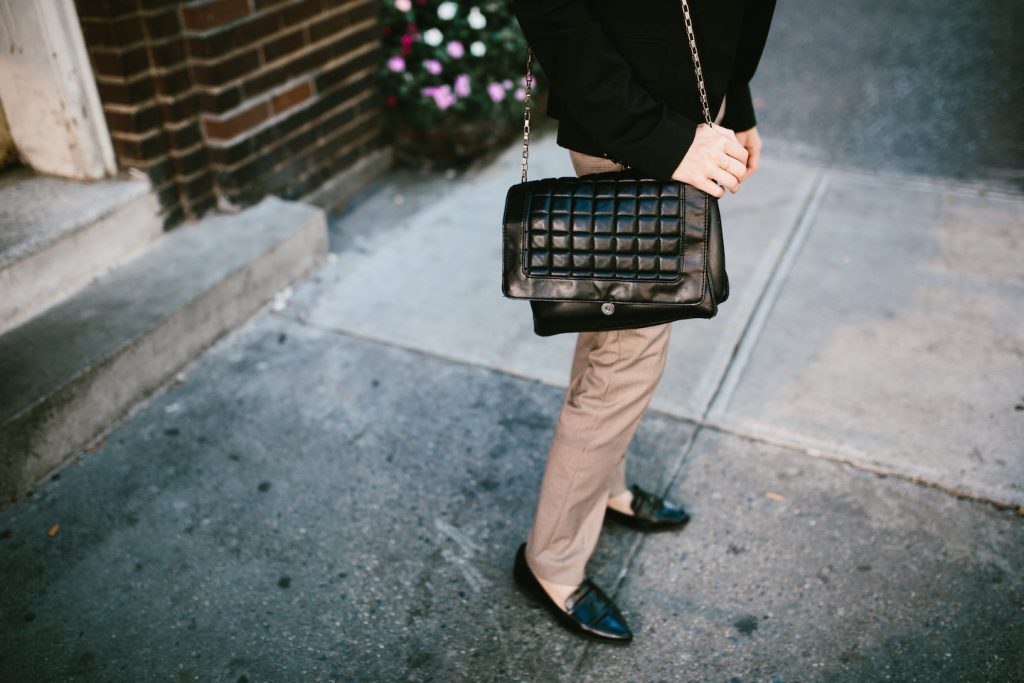 NYC Strolls ribbed sleeveless turtleneck plaid trousers loafers 90’s street style fall autumn trends 2016 // Charleston Fashion Blogger Dannon Like The Yogurt 