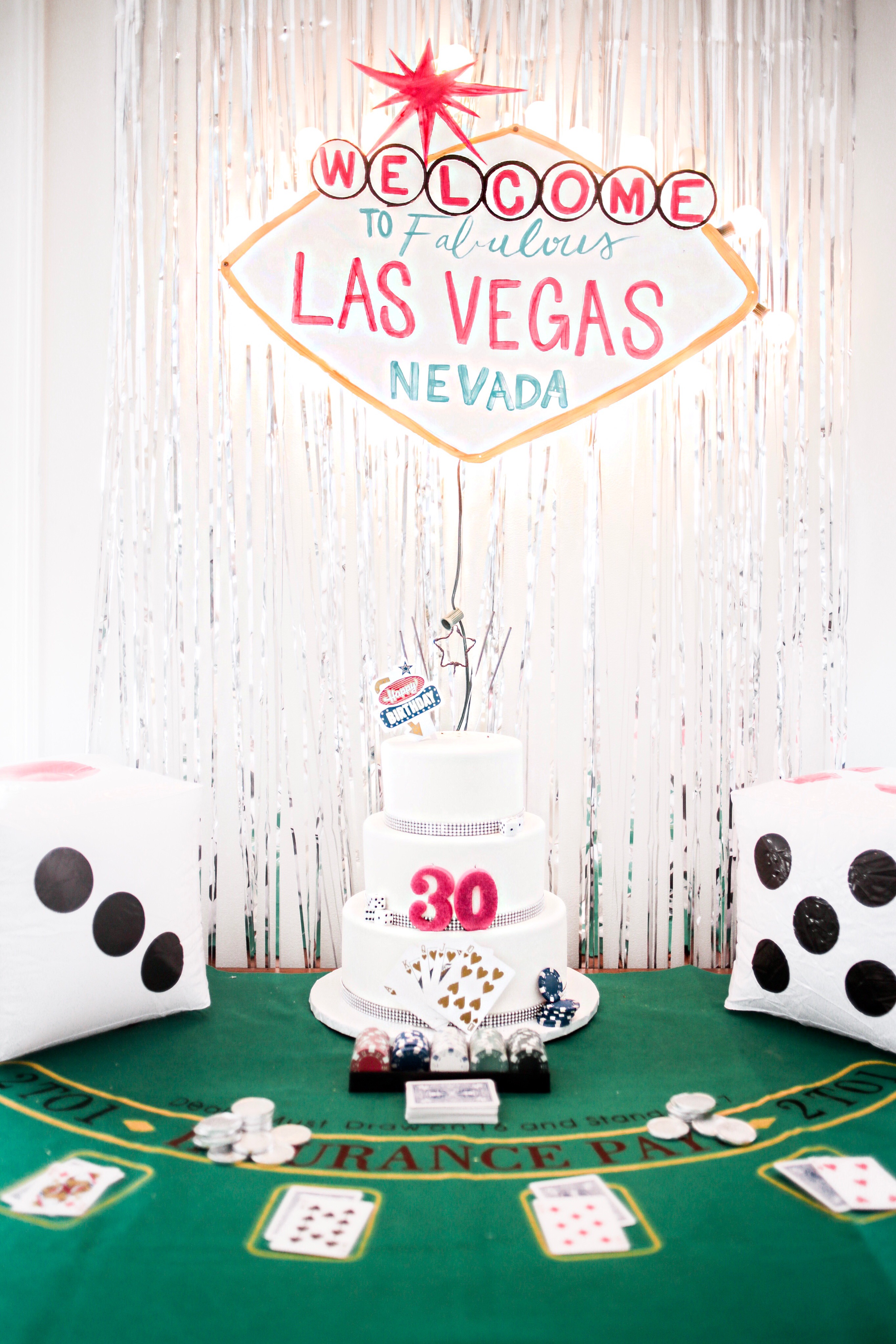 DIY 3 tier fondant vegas casino theme party girl birthday cake bachelorette // Charleston Fashion blogger Dannon K. Collard Like The Yogurt