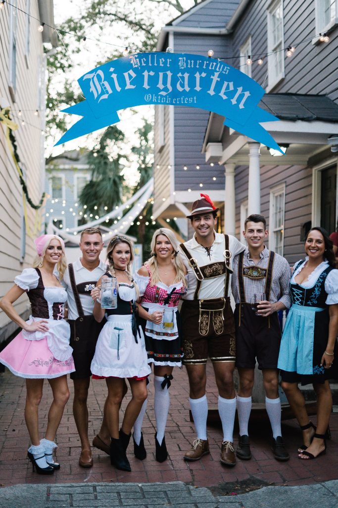 Oktoberfest themed party Dannon Collard Like The Yogurt Charleston blog